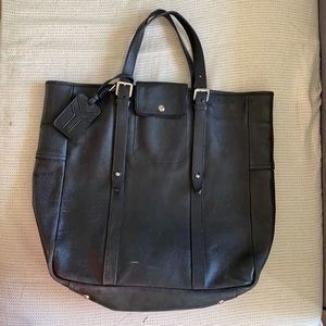 YSL leather tote bag, laptop bag